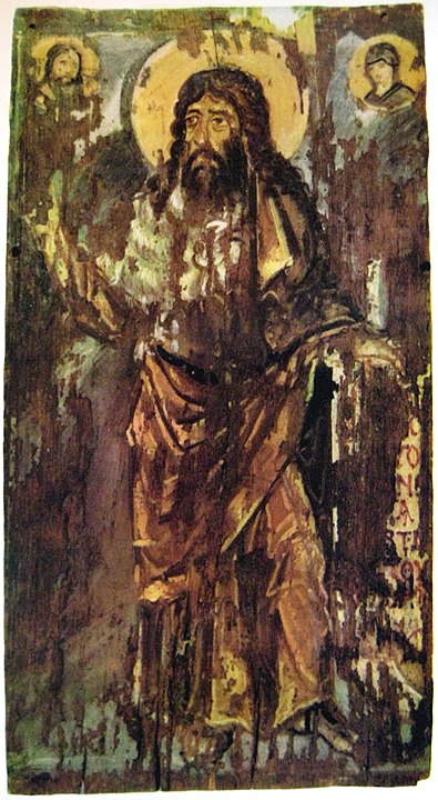 Encaustic icon of John the Baptist, IV c.